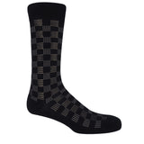 Battenberg Men's Socks - Black