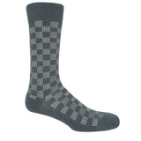 Battenberg Men's Socks - Grey