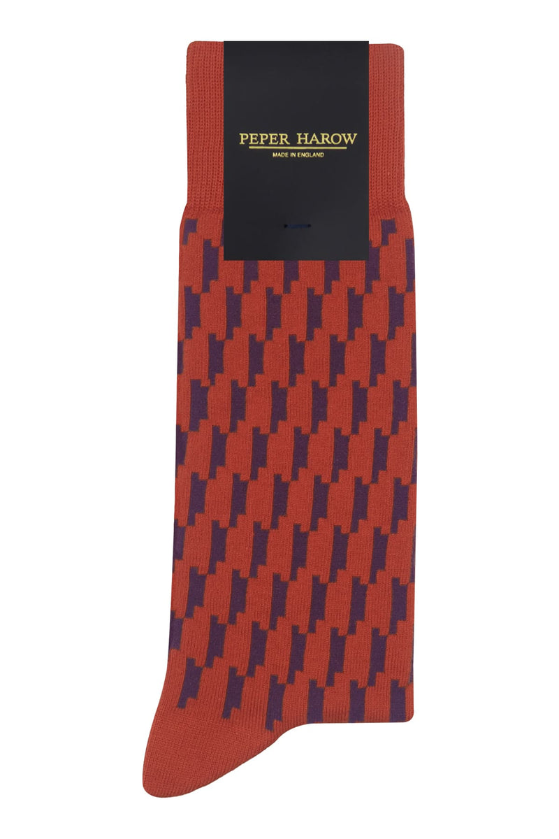 Scooby Men's Socks - Orange