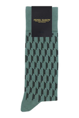 Crosslet Herrensocken - Armeegrün
