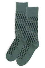 Crosslet Herrensocken - Armeegrün