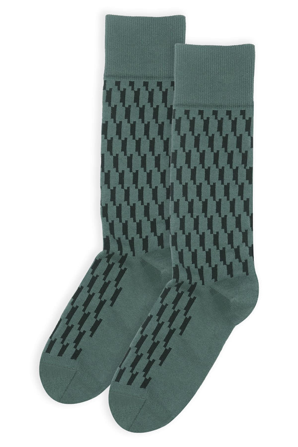 Crosslet Herrensocken - Armeegrün