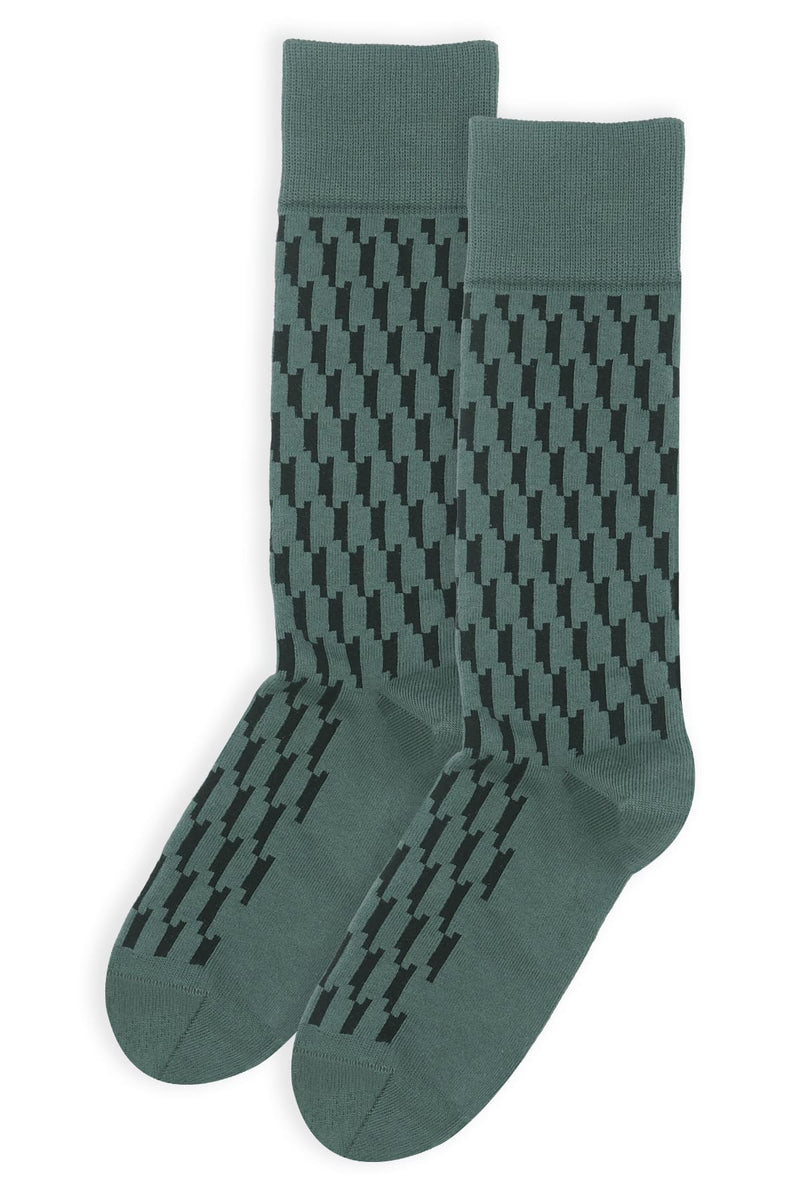 Crosslet Herrensocken - Armeegrün