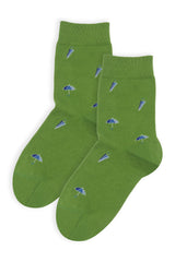 Umbrella Women's Socks - Green