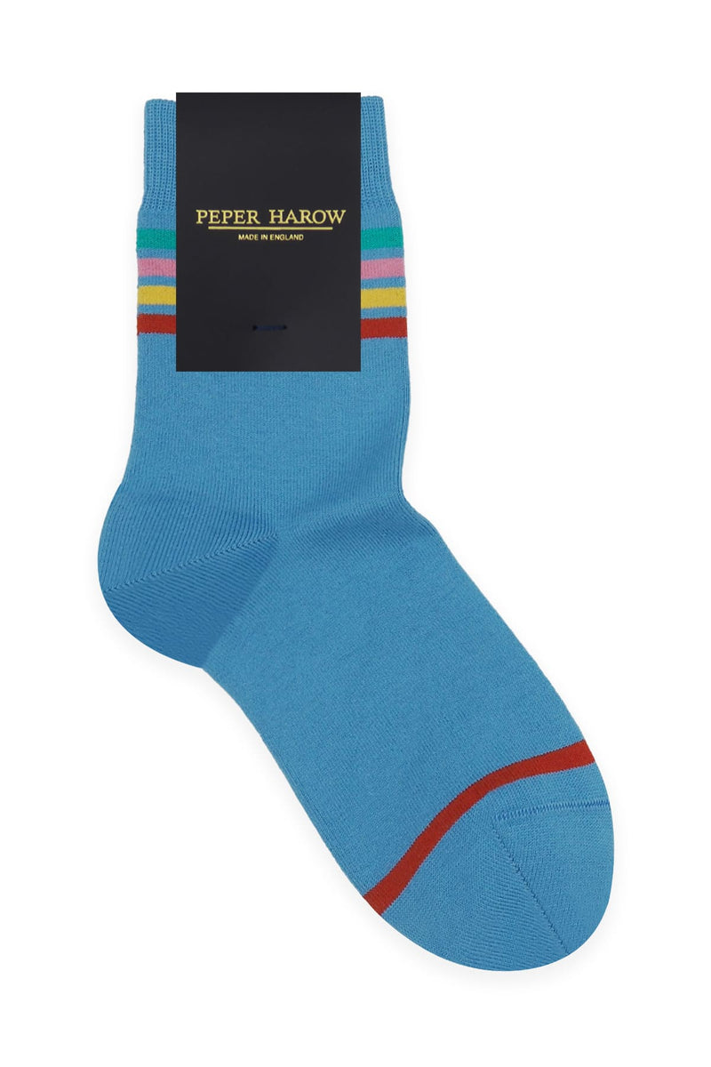 Mix Tape Women's Socks - Blue