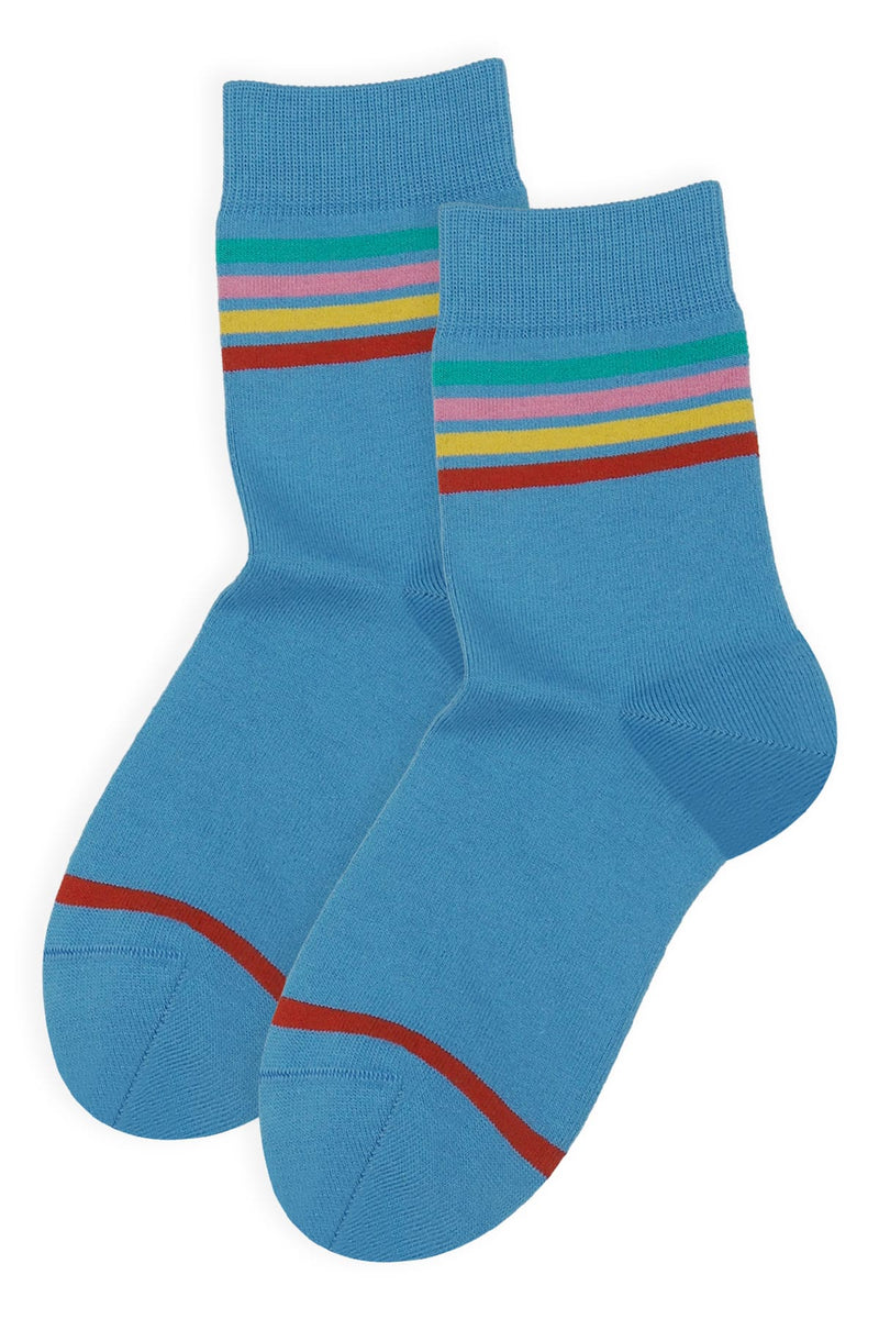 Mix Tape Women's Socks - Blue