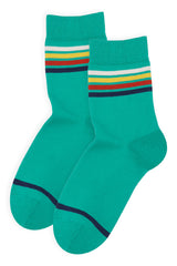 Mix Tape Women's Socks - Teal