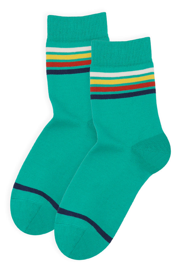 Mix Tape Women's Socks - Teal