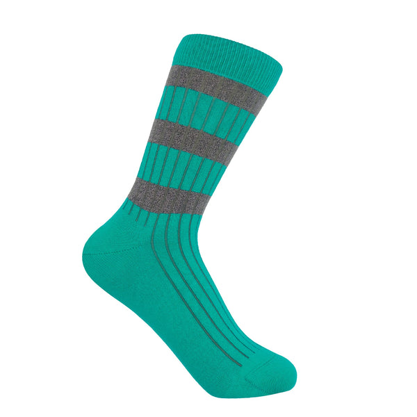 Old School Women's Socks - Teal
