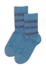 Old School Women's Socks - Blue