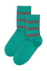 Old School Women's Socks - Teal