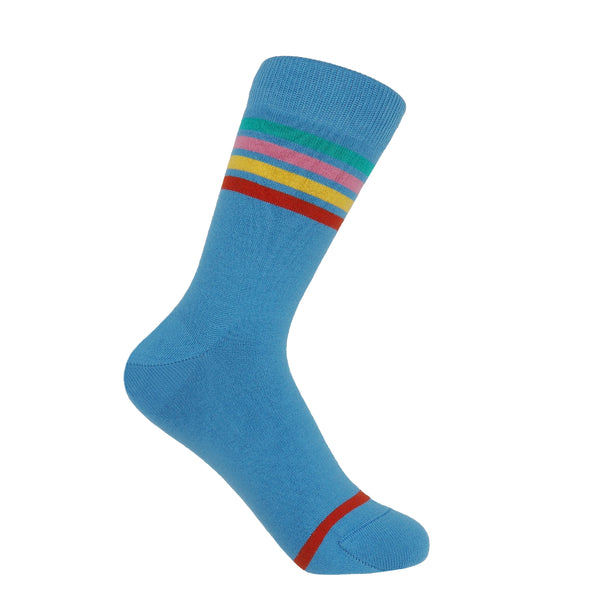Mix Tape Women's Socks - Blue