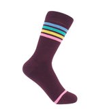 Mix Tape Women's Socks - Maroon
