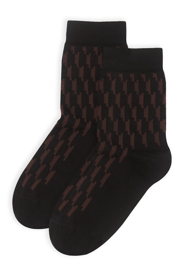 Crosslet Damensocken - Marineblau