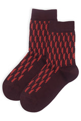 Scooby Women's Socks - Maroon