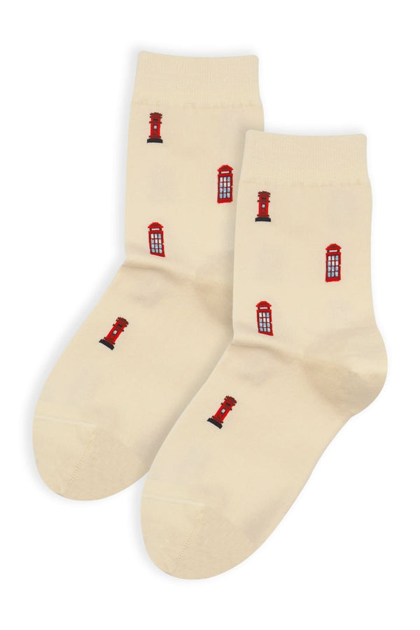 Camden Damensocken - Creme