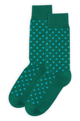 Confetti Men's Socks - Teal