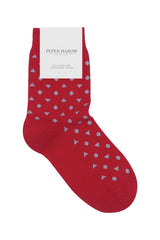 Confetti Women's Socks - Red