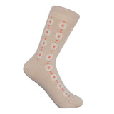 Daisy Women's Socks - Beige