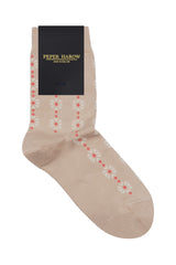 Daisy Women's Socks - Beige