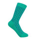 Puzzle Women's Socks - Teal