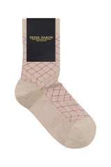 Puzzle Women's Socks - Beige