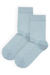 Puzzle Women's Socks - Blue