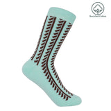 Vector Stripe Women's Socks - Blue