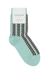 Vector Stripe Women's Socks - Blue