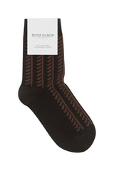 Vector Stripe Women's Socks - Black