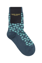 Crosslet Damensocken - Marineblau