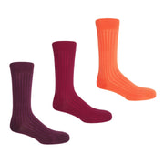 3 Pack Essential Men's Socks - Sunset