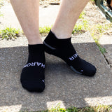 Men's Gym Socks Bundle - Aero Blue, Black and Orange