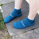 Men's Gym Socks Bundle - Aero Blue, Black and Orange