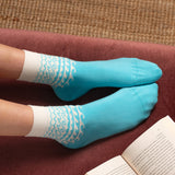 Wave Women's Socks - Cream