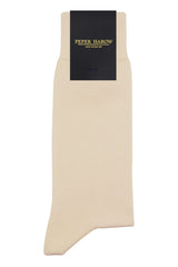 Classic Men's Socks - Cream