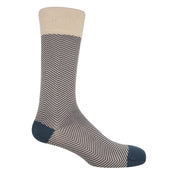 Lux Taylor Men's Socks - Ecru