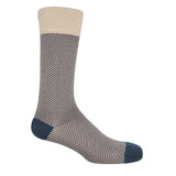 Lux Taylor Men's Socks - Ecru