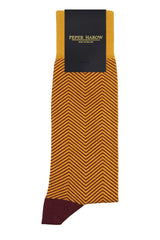 Lux Taylor Men's Socks - Mustard