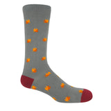 Maple Leaves Men's Socks - Grey