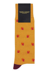 Pin Polka Herrensocken - Denim