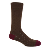 Pin Polka Herrensocken - Denim