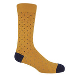 Pin Polka Herrensocken - Denim