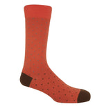 Pin Polka Herrensocken - Denim