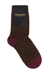 Crosslet Damensocken - Marineblau