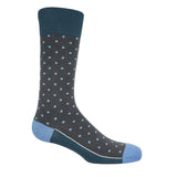 Pin Polka Men's Socks - Urban Grey
