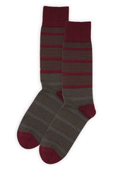 Pin Polka Herrensocken - Denim