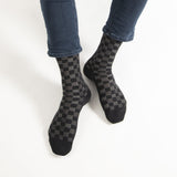 Battenberg Men's Socks - Black