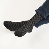 Battenberg Men's Socks - Black