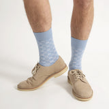 Battenberg Men's Socks - Blue